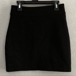 Silence + Noise Black Mini Skirt